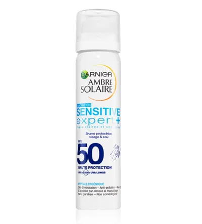 Garnier Ambre Solaire, Sensitive Expert+ Protection Mist (Ochronny preparat do opalania)