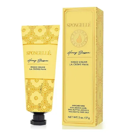 Spongelle Honey Blossom Hand Cream (Nawilżający krem do rąk z kwiatem miodu)