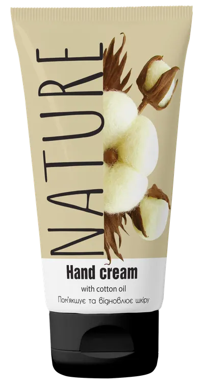 Bioton Cosmetics Nature, Hand Cream witch Cotton Oil (Krem do rąk z olejkiem bawełnianym)