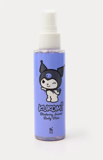Sinsay Kuromi, Bluebery Scented Body Mist (Mgiełka zapachowa do ciała)