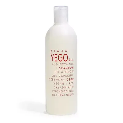 Ziaja Yego, Żel pod prysznic i szampon do włosów `Czerwony cedr`