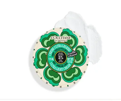 L'Occitane Light Body Cream Shiny Leaves Shea Butter (Lekki krem do ciała Lśniące liście Masło Shea)