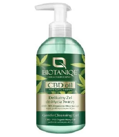 Biotaniqe CBD Oil Anti-aging Therapy, Delikatny żel do mycia twarzy