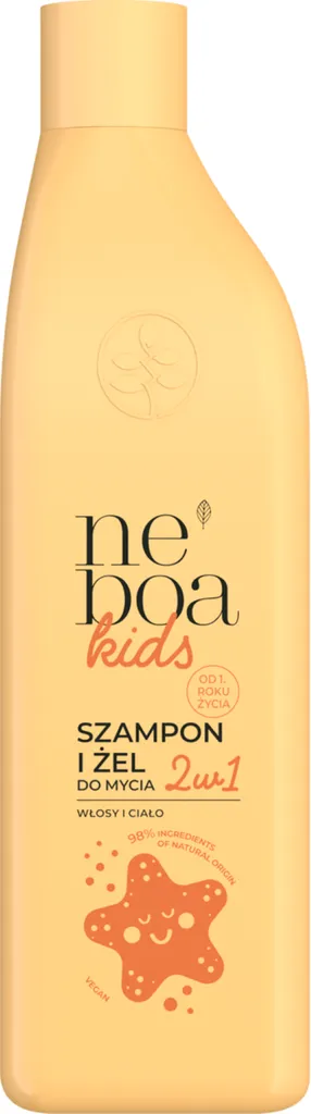 Neboa Kids, Szampon i żel 2w1 do mycia