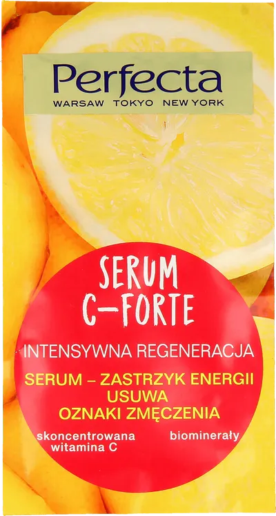 Perfecta Serum C- Forte, Serum- zastrzyk energii `Intensywna regeneracja` (nowa wersja)