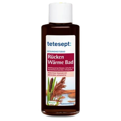 Tetesept Badeöl Gesundheit Rücken Wärme (Rozgrzewający olejek do kąpieli)