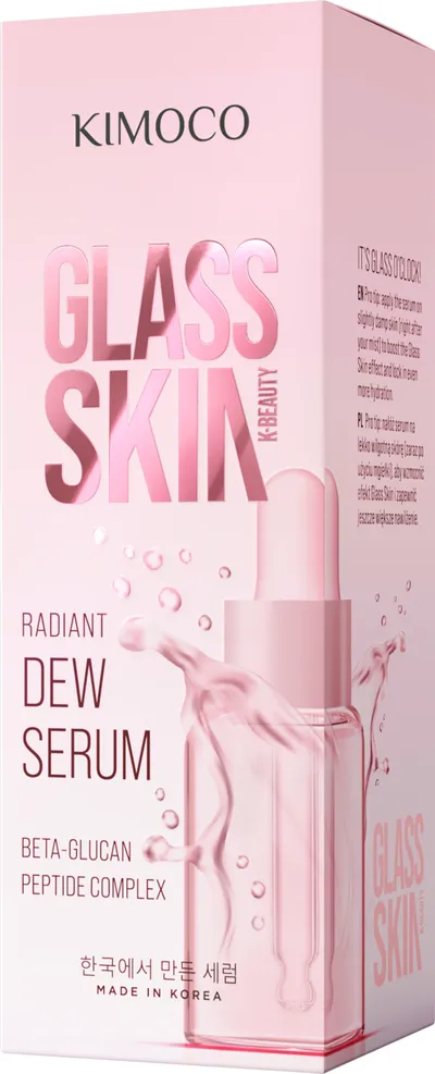 Kimoco Beauty Glass Skin, Radiant Dew Serum (Serum rozświetlające do twarzy)