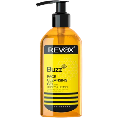 Revox Buzz, Face Cleansing Gel with Honey & Lemon (Żel do mycia twarzy)