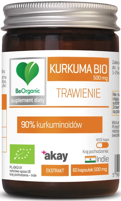 Aliness Kurkuma BIO, Suplement diety