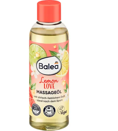 Balea Lemon Love, Massage Oil (Olejek do masażu)
