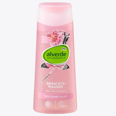 Alverde Gesichtswasser Wildrose (Różany tonik do twarzy (nowa wersja))