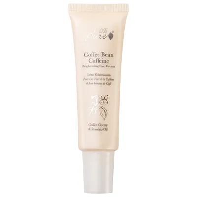 100% Pure Coffee Bean Caffeine, Brightening Eye Cream (Krem pod oczy z ziarnami kawy (nowa wersja))