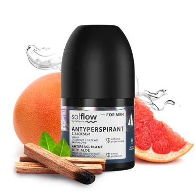 so!flow Fresh On The Runway, For Men, Antyperspirant z aloesem