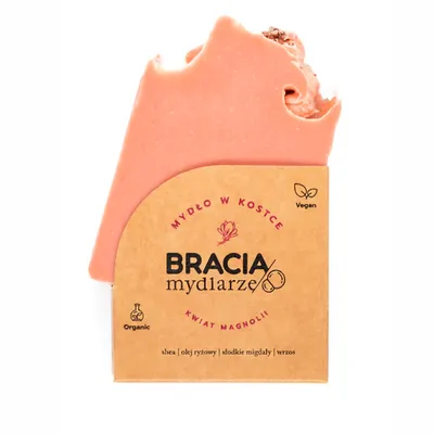 Bracia Mydlarze Kwiat magnolii, Naturalne mydło w kostce