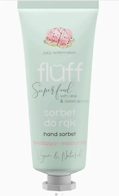Fluff Superfood, Hand Sorbet (Nawilżający sorbet do rąk (różne rodzaje))