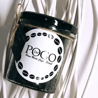 PogoJar Home Made Coffee Sugar Scrub (Kawowy peeling cukrowy (różne rodzaje))