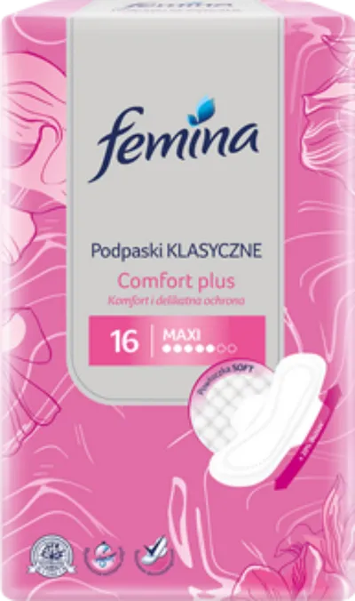 Femina Podpaski klasyczne Comfort Plus Maxi