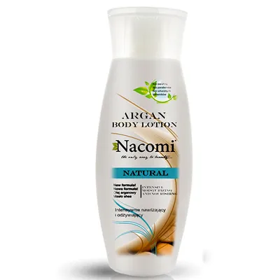 Nacomi Natural, Argan Body Lotion (Balsam do ciała arganowy)
