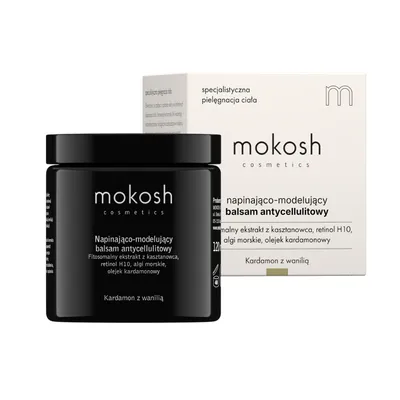 Mokosh Cosmetics Kardamon z Wanilią, Napinająco-modelujący balsam antycellulitowy