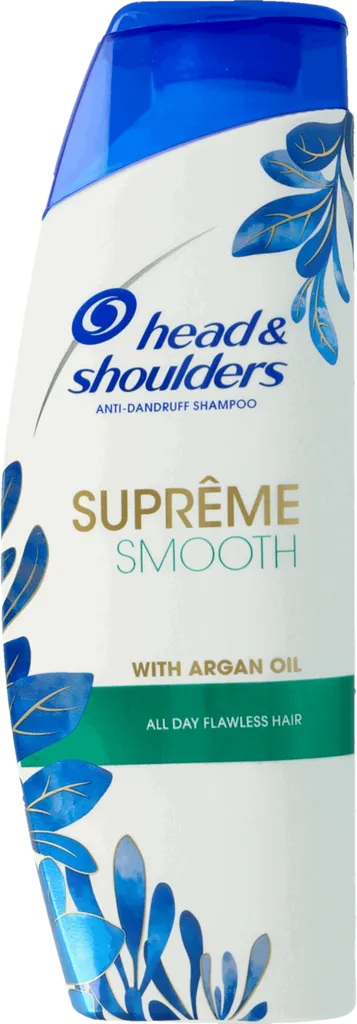Head & Shoulders Supreme Smooth, Shampoo with Argan Oil Szampon przeciwłupieżowy z olejkiem arganowym, wygładzenie