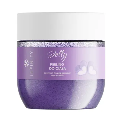 Infinity Peeling do ciała `Ekstrakt z marshmallow + niacynamid`