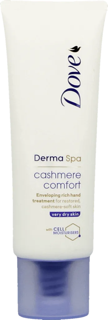Dove Derma Spa, Cashmere Comfort, Enveloping Rich Hand Treatment (Krem do rąk nawilżający do skóry bardzo suchej)