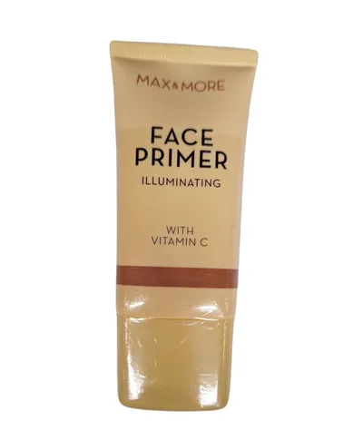 Max & More Illuminating Face Primer  with Vitamin C (Rozświetlająca baza pod makijaż z witaminą C)