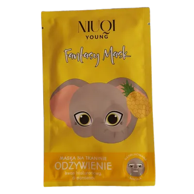 Niuqi Fantasy Mask, Maska na tkaninie odżywienie `Sprytny Słoń`