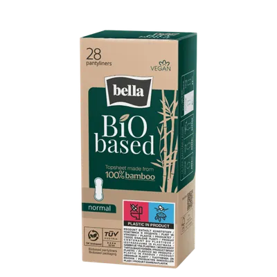 Bella Bio Based Pantyliners 100% Bamboo Normal (Wkładki higieniczne bambusowe)