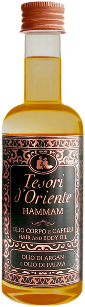 Tesori d'Oriente Hammam, Olio Corpo E Capelli (Jedwabisty olejek do ciała i włosów)