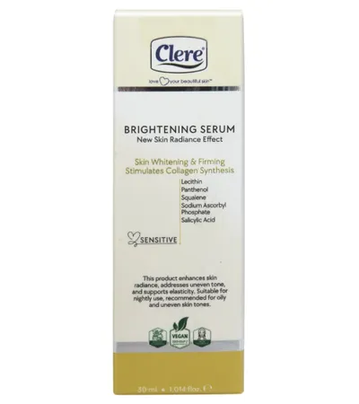 Clere Brightening Face Serum (Rozjaśniające serum do twarzy)