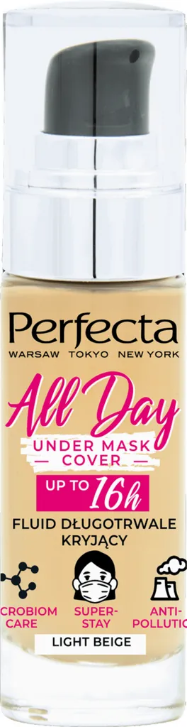 Perfecta All Day Under Mask Cover (Fluid długotrwale kryjący)