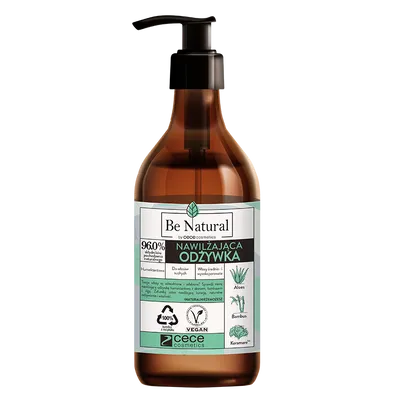 Be Natural by Cece Cosmetics Nawilżająca odżywka humektantowa do włosów suchych