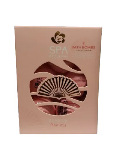 Action SPA Exclusives, Serene Beauty Orchid & Pink Pepper Bath Bombs (Kule do kąpieli)
