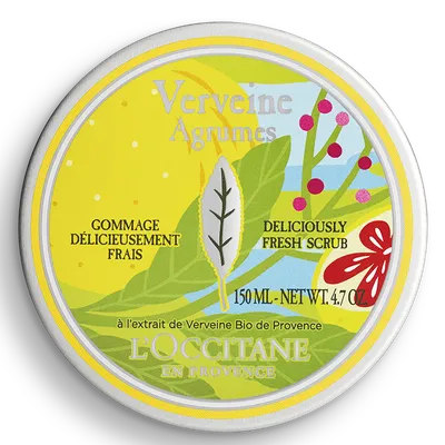 L'Occitane Verveine Agrumes Gommage Delicieusement Frais (Odświeżający peeling `Cytrusowa werbena`)