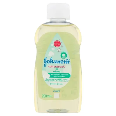 Johnson's Cottontouch, Hair & Scalp Oil (Oliwka od 1 dnia życia)