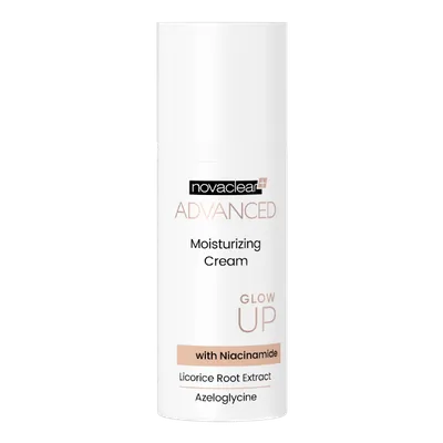 Novaclear Advanced, Glow Up With Niacinamide, Moisturizing Cream (Nawilżający krem normalizujący z niacynamidem)