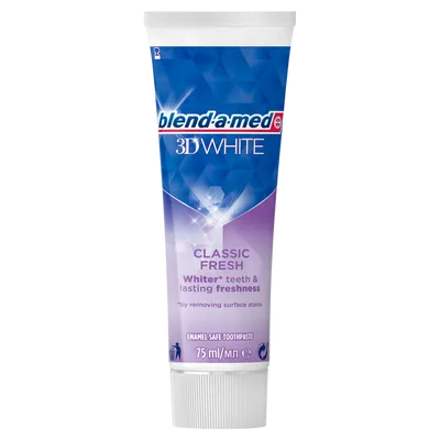 Blend - a - med 3D White Classic Fresh Toothpaste (Pasta do zębów)