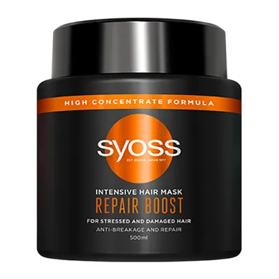 Syoss Repair Boost, Intensive Hair Mask (Intensywnie regenerująca maska do włosów suchych i zniszczonych)