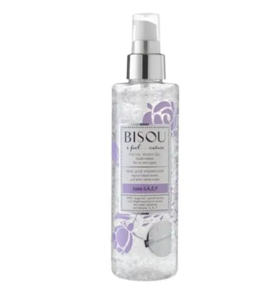 Bisou I Feel... Nature, Facial Wash Gel Rose & A,E, F (Multiwitaminowy żel do mycia twarzy wszystkie typy skóry)