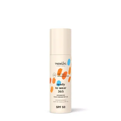 Resibo Ready To Wear 365 Advanced Face Cream SPF 50 (Zaawansowany krem do twarzy SPF 50)