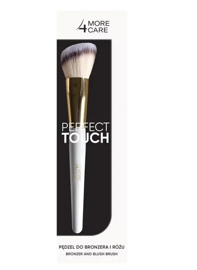More4Care Perfect Touch, Bronzer and Blush Brush (Pędzel do bronzera i różu)