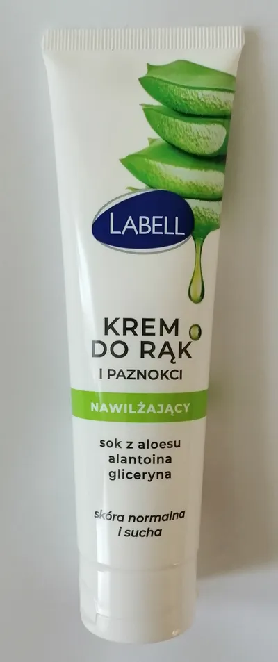 Labell Nawilżający krem do rąk i paznokci z sokiem z aloesu