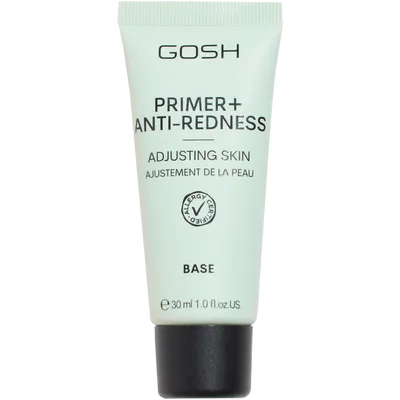 Gosh Primer+ Anti-redness Base (Korygująca baza pod makijaż)