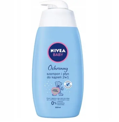 Nivea Baby, Ochronny szampon i płyn do kąpieli 2 w 1