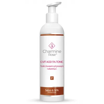 Charmine Rose Salon & Spa Professional, C-vit Acid 5% Tonic (Tonik z kwasem cytrynowym i witaminą C)