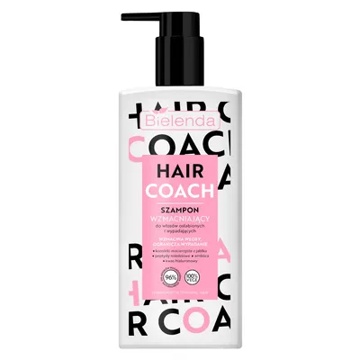 Bielenda Hair Coach, Szampon wzmacniający do włosów osłabionych i wypadających