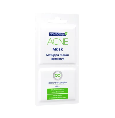 Novaclear Acne, Mask with Oil Control Complex (Maska do twarzy cera tłusta i trądzikowa)