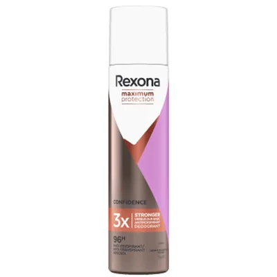 Rexona Maximum Protection, Confidence Antiperspirant 96h (Antyperspirant dla kobiet w aerozolu)