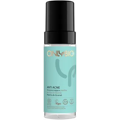 OnlyBio Anti Acne, Oczyszczająca pianka do mycia twarzy